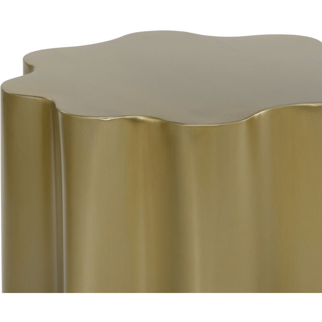 Dahlia 20 X 18 inch Gold Ombre End Table